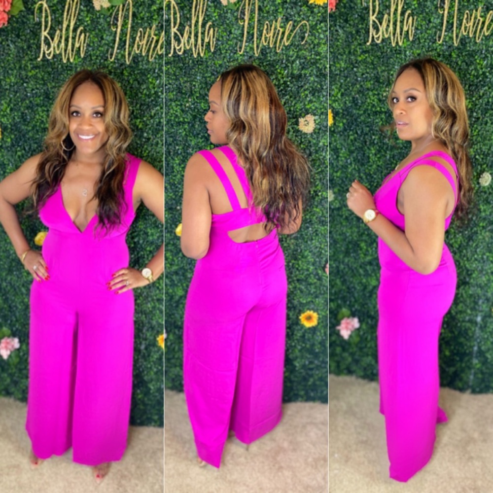 Magenta Jumpsuit